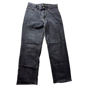 3 pairs Wonder Nation Relaxed Husky Jeans Dark Wash Boys Size 12 Denim Pants